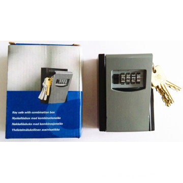 Key Safe Box, Kombinationsschloss, 4-stellige Schlüsselhalterbox, Al-280